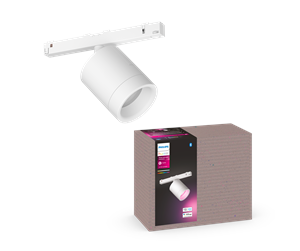 Smarthus - Philips Hue Perifo Cylinder Spotlight - White - 929003115801