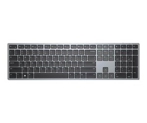 Tastatur - Dell Multi-Device KB700 - keyboard - QWERTY - Pan Nordic - grey - Tastatur - Nordisk - Grå - KB700-GY-R-NOR