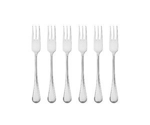 Servering & Servise - Gense Cake fork Oxford 16.2 cm 6 pcs. Bright steel - 20502