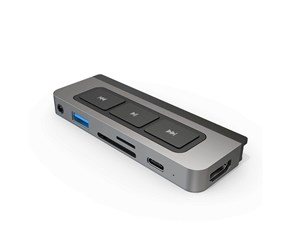 Dokkingstasjon - Hyper Drive Media 6-in-1 USB-C - HD449