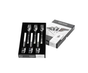 Servering & Servise - Gense Cake fork Nobel 15.2 cm 6 pcs. Matt/Blank steel - 20632