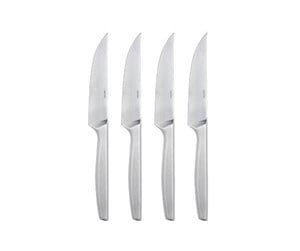 Servering & Servise - Gense Steak knife Norm 4 pcs. Matt steel - 26917