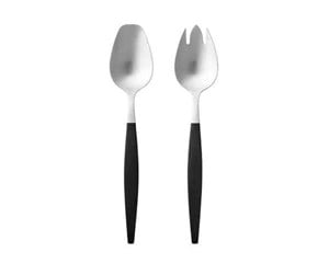 Servering & Servise - Gense Salad servers Focus de Luxe 26.8 cm Black/Matte steel - 20487