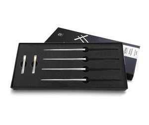 Servering & Servise - Gense Chopsticks Focus de Luxe 23 cm 6 pieces Black/Matte - 20489