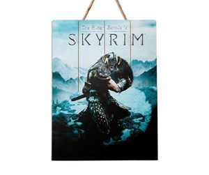 Reklameartikler - Doctor Collector - WoodArts 3D - Skyrim Aereal - Limited Edition - 8437017951483