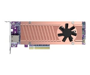 Kontroller - QNAP QM2-2P410G2T - storage controller - PCIe 4.0 x4 (NVMe) - PCIe 4.0 x8 - QM2-2P410G2T