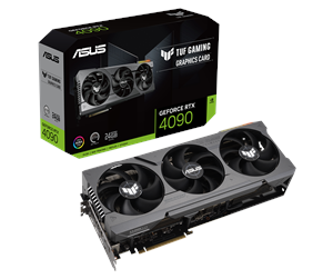 Grafikkort - ASUS GeForce RTX 4090 TUF - 24GB GDDR6X RAM - Grafikkort - 90YV0IE1-M0NA00