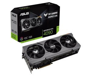 Grafikkort - ASUS GeForce RTX 4090 TUF OC - 24GB GDDR6X RAM - Grafikkort - 90YV0IE0-M0NA00