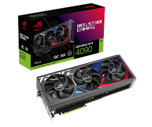 Grafikkort - ASUS GeForce RTX 4090 ROG STRIX OC - 24GB GDDR6X RAM - Grafikkort - 90YV0ID0-M0NA00