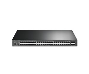 Switch/splitter - TP-Link TL-SG3452XP JetStream 48-Port Gigabit and 4-Port 10GE SFP+ L2+ Managed Switch with 48-Port PoE+ - TL-SG3452XP