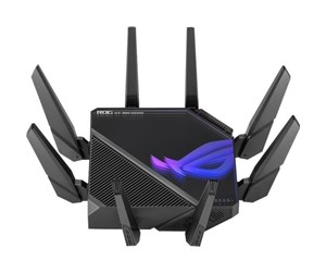 Ruter - ASUS ROG Rapture GT-AXE16000 quad-band - Wireless router 802.11a/b/g/n/ac/ax (Wi-Fi 6E) - 90IG06W0-MU2A10