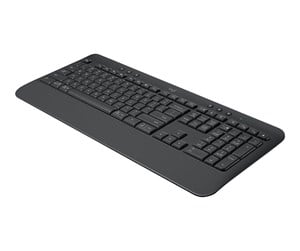 Tastatur - Logitech Signature K650 - Graphite - UK - Tastatur - Engelsk - Storbritannia - Grå - 920-010918