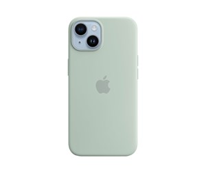 Mobil - Deksel og etui - Apple iPhone 14 Silicone Case with MagSafe - Succulent - MPT13ZM/A