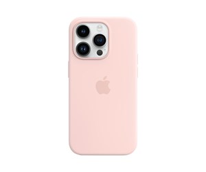 Mobil - Deksel og etui - Apple iPhone 14 Pro Silicone Case with MagSafe - Chalk Pink - MPTH3ZM/A