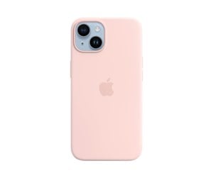 Mobil - Deksel og etui - Apple iPhone 14 Silicone Case with MagSafe - Chalk Pink - MPRX3ZM/A