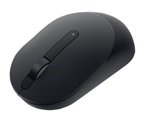 Mus - Dell MS300 - mouse - full size - 2.4 GHz - black - Mus - Optisk LED - 3 knapper - Svart - MS300-BK-R-EU