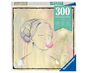 Puslespill - Ravensburger Bubblegum Lady 300pcs - 10212966