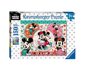 Puslespill - Ravensburger Disney The Dream Couple Mickey & Minnie 150pcs - 10113325