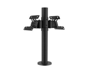 Veggmontering, AV-braketter & AV-møbler - Ergonomic Solutions SpacePole Arc - mounting kit - for point of sale terminal - black 100 x 100 mm - SPV1303-02