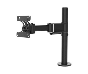 Veggmontering, AV-braketter & AV-møbler - Ergonomic Solutions SpacePole Arc - mounting kit - for point of sale terminal - black 100 x 100 mm - SPV1306-02