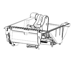 Printertilbehør - Zebra - print mechanism 300 dpi - P1080383-409