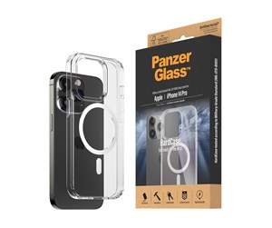 Mobil - Deksel og etui - PanzerGlass HardCase MagSafe Compatible Apple iPhone 14 Pro | Clear - PANZER0410