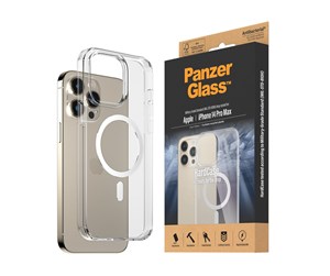 Mobil - Deksel og etui - PanzerGlass HardCase MagSafe Compatible Apple iPhone 14 Pro Max | Clear - PANZER0412