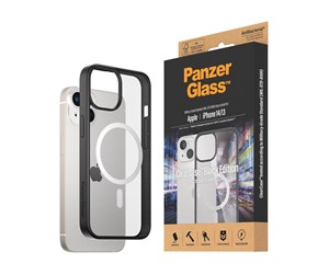 Mobil - Deksel og etui - PanzerGlass ClearCase MagSafe Compatible Apple iPhone 14 | 13 | Black - PANZER0413