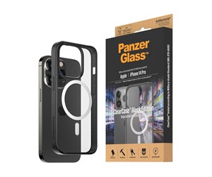 Mobil - Deksel og etui - PanzerGlass ClearCase MagSafe Compatible Apple iPhone 14 Pro | Black - PANZER0414