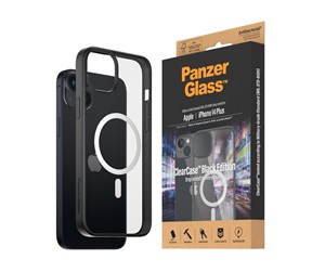 Mobil - Deksel og etui - PanzerGlass ClearCase MagSafe Compatible Apple iPhone 14 Plus | Black - PANZER0415