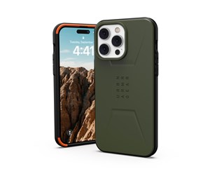 Mobil - Deksel og etui - UAG Civilian MagSafe - olive - iPhone 14 Pro Max - 114039117272