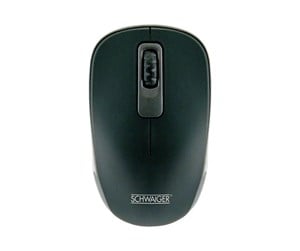 Mus - Schwaiger - mouse - Bluetooth 2.4 GHz - black - Mus - Optisk - 3 knapper - Svart - OM1000013