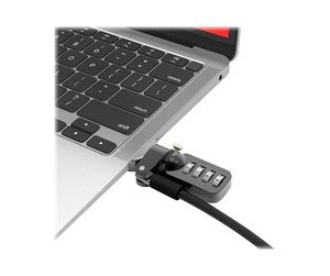 Kabinett tilbehør (kjølepasta mv.) - Compulocks MacBook Air M1 2020 Lock Adapter With Combination Lock - MBALDG03CL