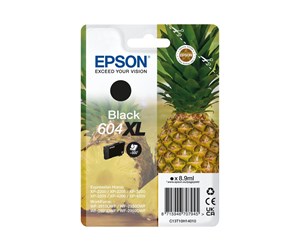 Printertilbehør blekk/toner - Epson 604XL Singlepack - XL - black - original - ink cartridge - Blekkpatron Svart - C13T10H14020