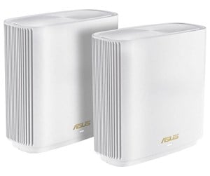 Nettverksutstyr - ASUS ZenWiFi XT9 Whole Home Mesh Wi-Fi System in White 2-Pack - 90IG0740-MO3B40