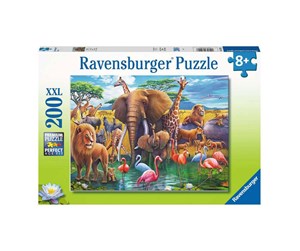 Puslespill - Ravensburger Wildlife 200pcs - 10113292