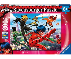 Puslespill - Ravensburger Miraculous XXL 200pcs - 10112998