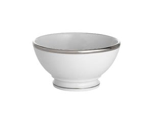 Servering & Servise - Pillivuyt Bistro Bowl café au lait Dia 14 cm 40 cl White/Silver - 17706