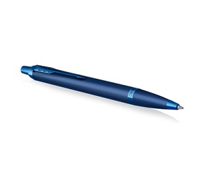 Skrive- & Tegneverktøy - Parker IM Monochrome Ballpoint Pen | Blue Finish and Trims | Medium Point with Blue Ink | Gift Box - 2172966