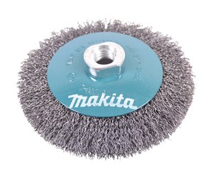 Vinkelsliper - Makita wire wheel brush - for paint rust weld edges - D-39849