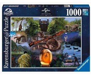 Puslespill - Ravensburger Jurassic Park Movie Poster 1000pcs - 4005556171477