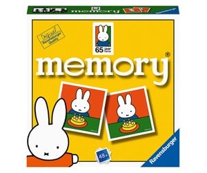 Brettspill & Puslespill - Ravensburger Miffy Mini Memory - 205899