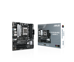 Hovedkort - ASUS PRIME B650M-A Hovedkort - AMD B650 - AMD AM5 socket - DDR5 RAM - Micro-ATX - 90MB1C10-M0EAY0