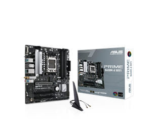 Hovedkort - ASUS PRIME B650M-A WIFI Hovedkort - AMD B650 - AMD AM5 socket - DDR5 RAM - Micro-ATX - 90MB1C00-M0EAY0