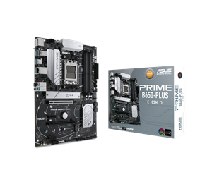 Hovedkort - ASUS PRIME B650-PLUS-CSM Hovedkort - AMD B650 - AMD AM5 socket - DDR5 RAM - ATX - 90MB1BS0-M0EAYC