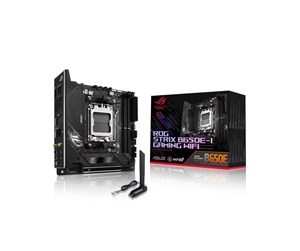 Hovedkort - ASUS ROG STRIX B650E-I GAMING WIFI Hovedkort - AMD B650 - AMD AM5 socket - DDR5 RAM - Mini-ITX - 90MB1BI0-M0EAY0