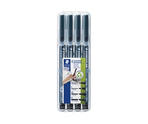 Skrive- & Tegneverktøy - Staedtler OHP pen Lumocolor SFMB 4pcs walletm - 31-9WP4GS