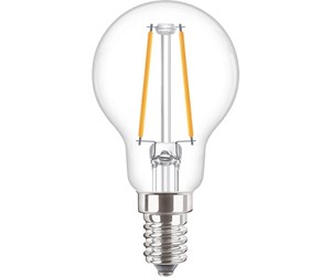 LED-lyspære - Philips LED-lyspære 2W/827 (25W) Clear E14 - 929001238692