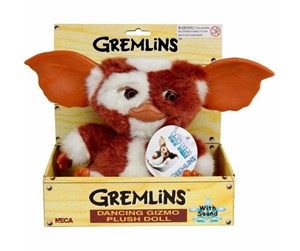 Dukker, Bamser & Utstyr - Neca Gremlins Gizmo Dancing Plush with Sound 20 cm - 0634482306307