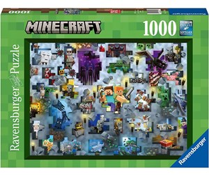 Puslespill - Ravensburger Challenge - Minecraft Mobs 1000pc - 4005556171880